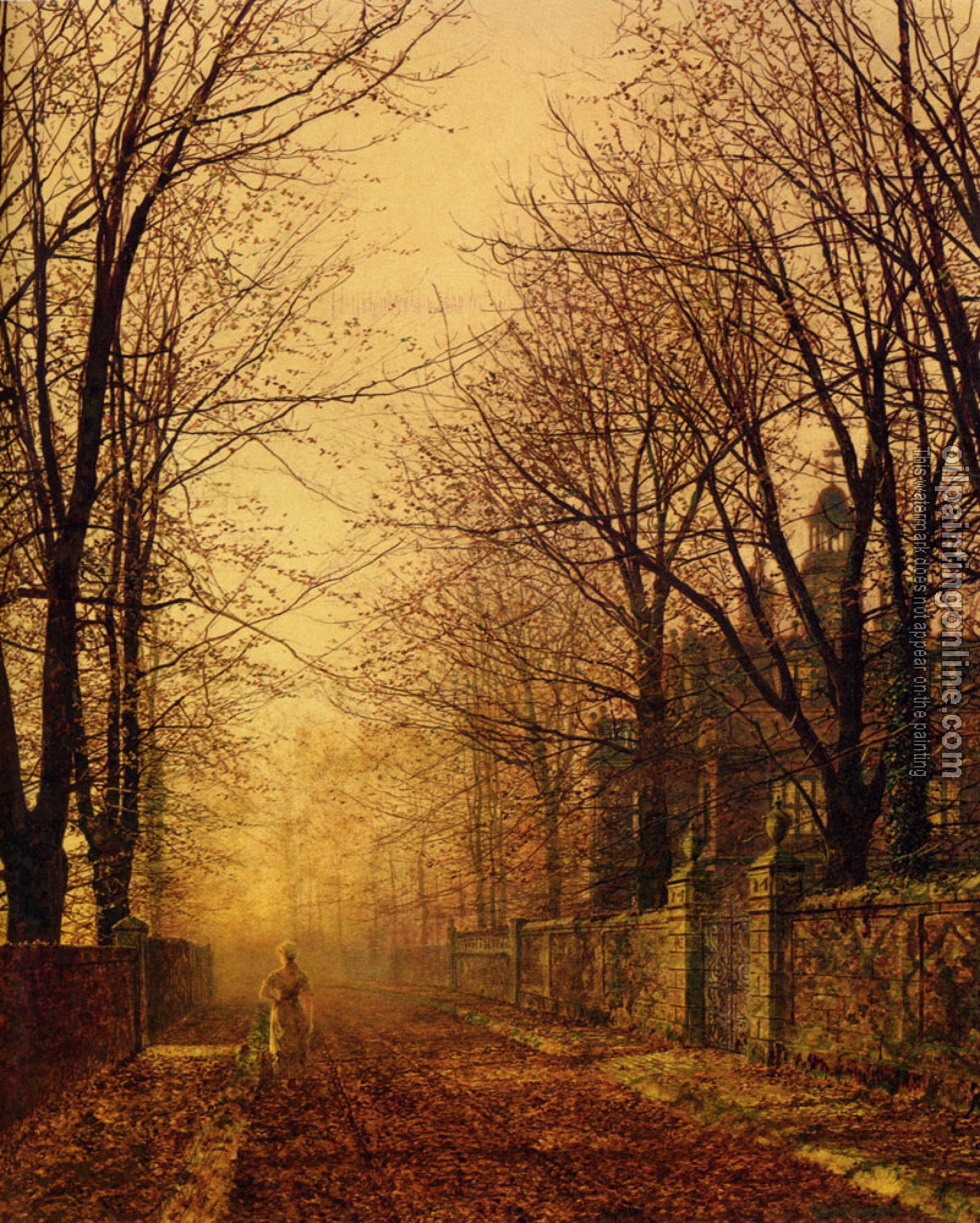 Grimshaw, John Atkinson - A Golden Beam